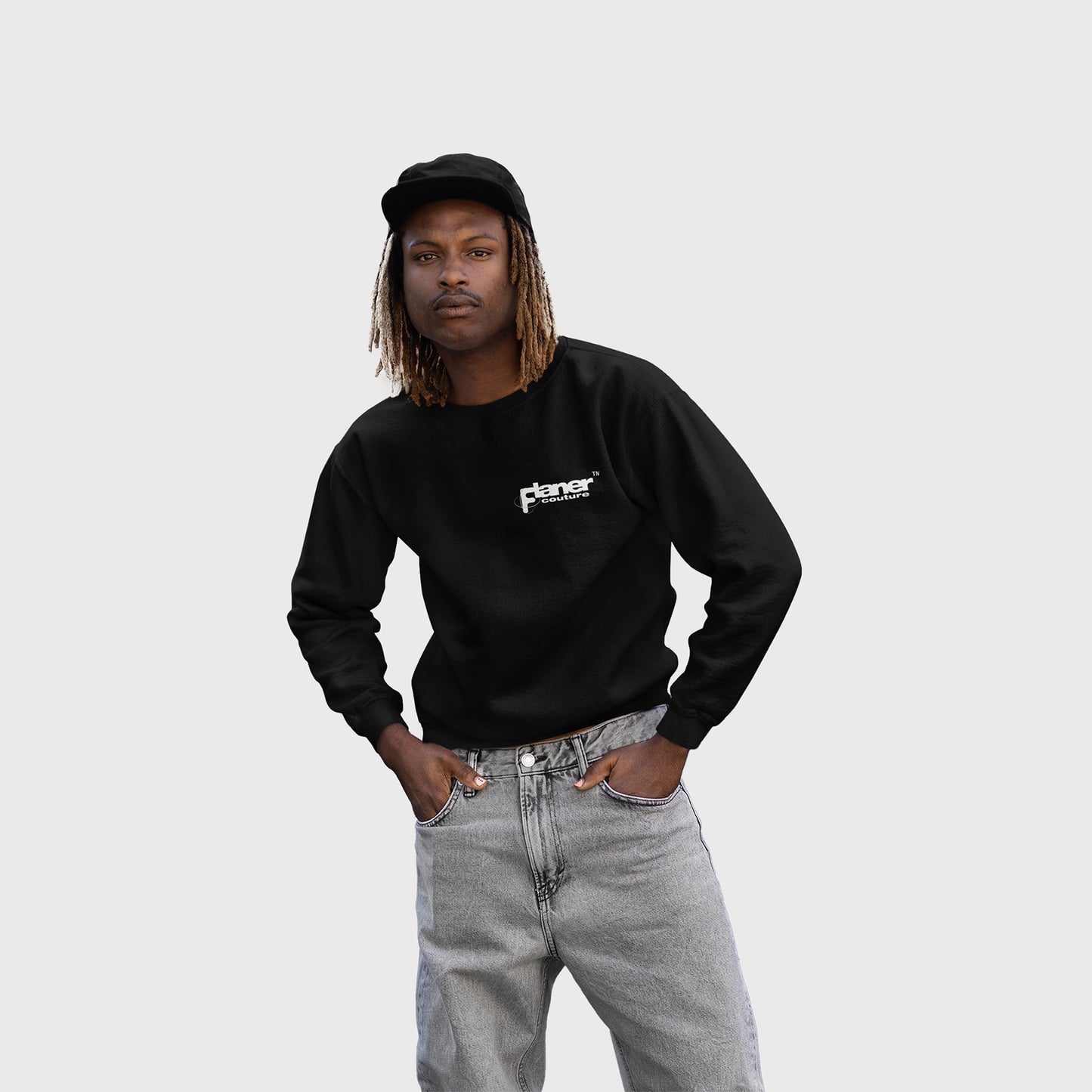 ESSENTIALS BLACK SWEATER